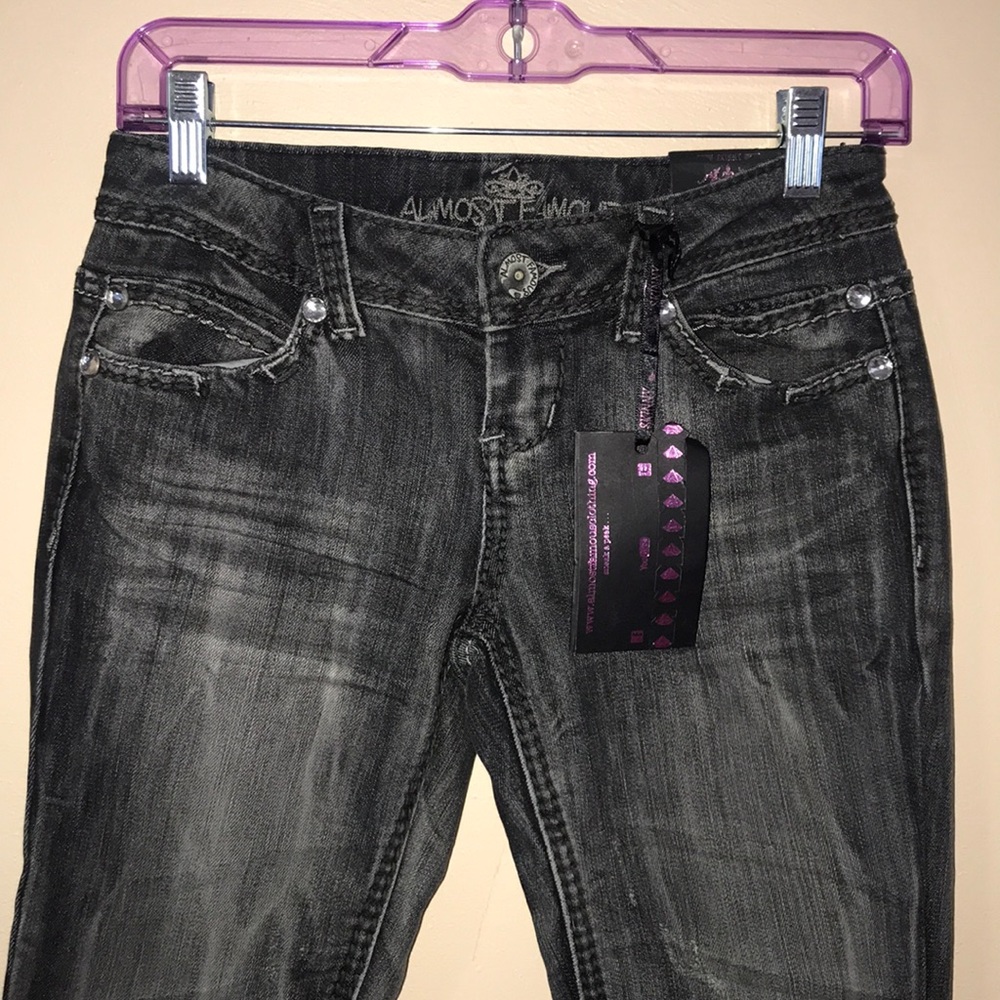 ALMOST FAMOUS Black Jeans with Tags